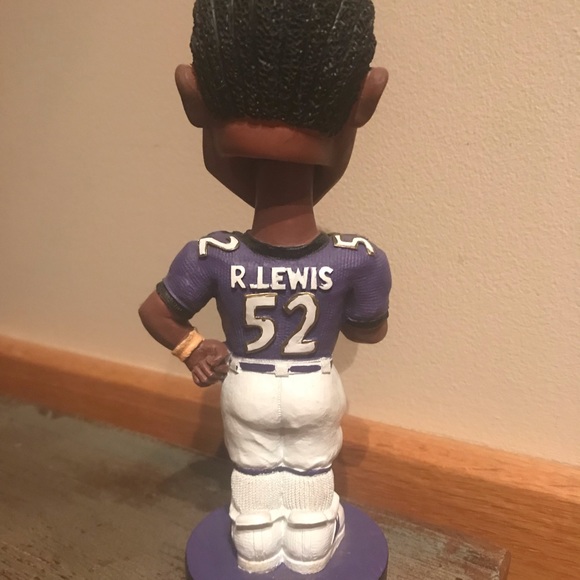 NFL Baltimore Ravens #52 Ray Lewis bobblehead football player linebacker - Picture 3 of 4